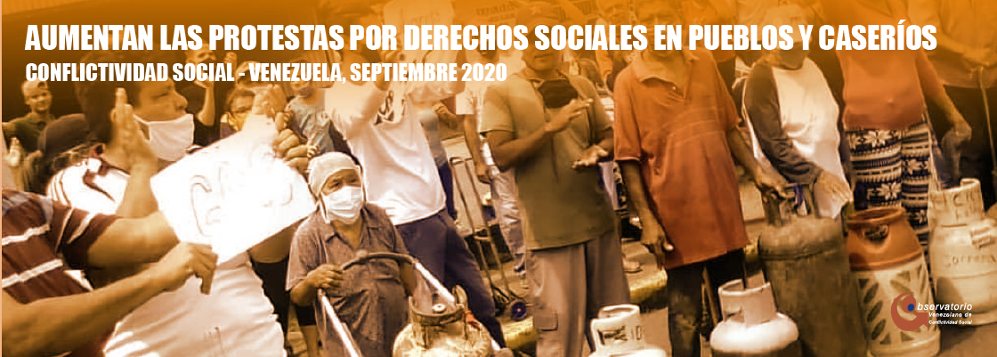 En este momento estás viendo Conflictividad Social en Venezuela en septiembre de 2020